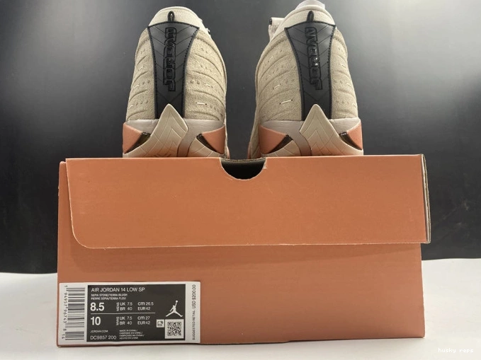 Rep Husky Terra 14 Low Clot AIR Blush Jordan Retro DC9857-200 0722